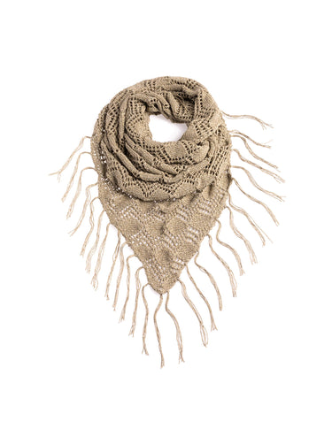 SHAWL SHINY KNIT INCENSE