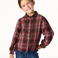 BLACKBERRY CHECK EMBROIDERED SHIRT