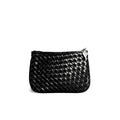 BRAIDED BLACK WALLET