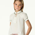 CAMISA ECRU NIDO VERDE
