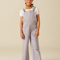 BLUE STRIPED DUNGAREES