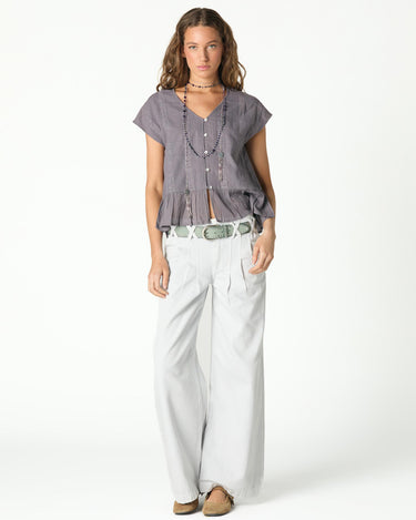DRAPE TROUSERS DRIZZLE