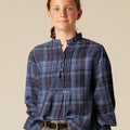 BLUE PLAID SHIRT