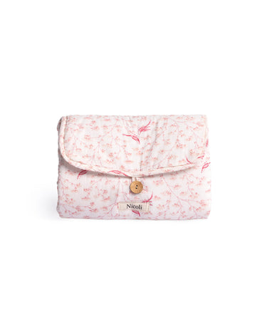 PRINT BAMBOO CHANGING PAD PINK