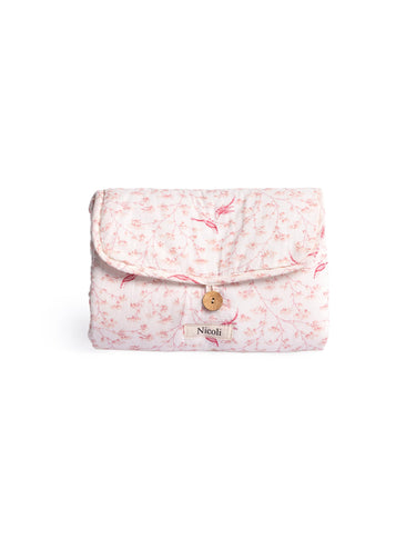 PRINT BAMBOO CHANGING PAD PINK