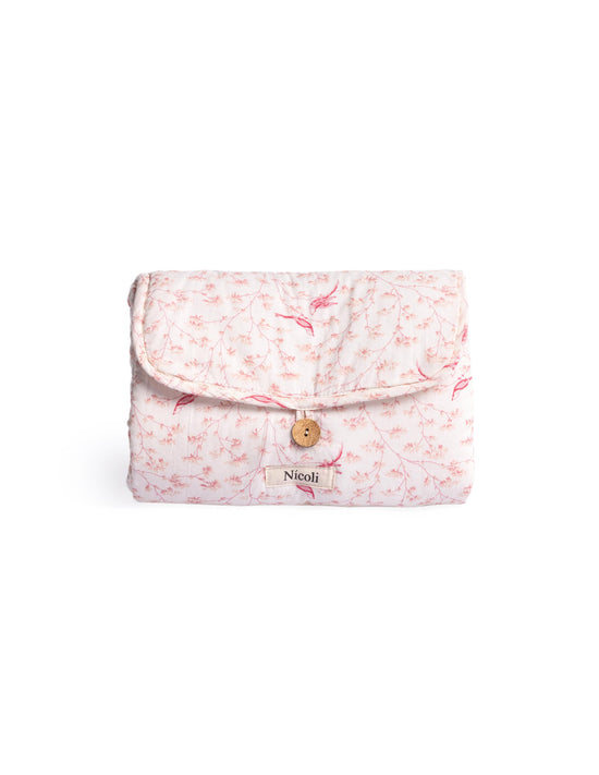 PRINT BAMBOO CHANGING PAD PINK