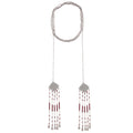 RED SQUARE NECKLACE