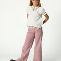 PANTALÓN "NN" BORDADO MORA