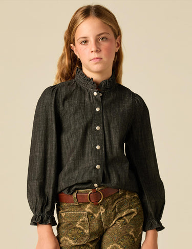 CAMISA VAQUERA NEGRA
