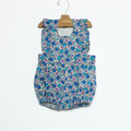 FROG PRINT DITSY BLUE