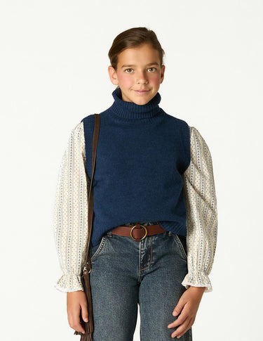 CHALECO CUELLO VUELTO MIDNIGHT