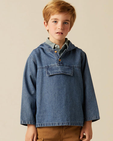 SUDADERA DENIM