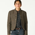 BLAZER MAO ESPIGA GRIS