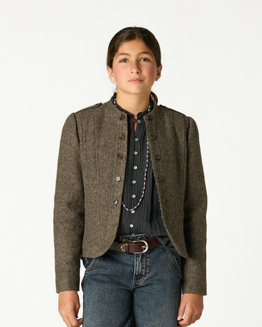 BLAZER MAO ESPIGA GRIS