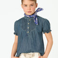 BLUE DENIM SHIRT