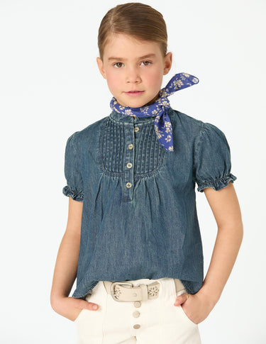 BLUE DENIM SHIRT