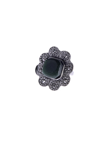 SQUARE STONE RING