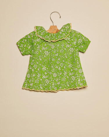 GREEN FLOWERS SHIRT