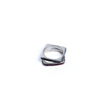 CHOCOLATE ANTHRACITE SQUARE RING SET