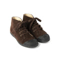 BROWN LACE-UP BOOT