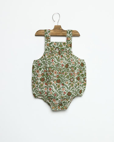 FROG PRINT FLORAL GREEN