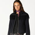 CHAQUETA FLECOS TACHAS