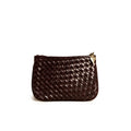 BRAIDED BROWN PURSE