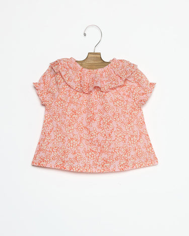 PRINT BLOOM PINK SHIRT