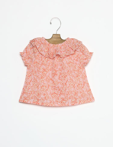 PRINT BLOOM PINK SHIRT