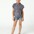 BLUE DENIM SHORTS
