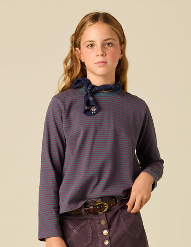 CAMISETA CUELLO REDONDO RAYAS