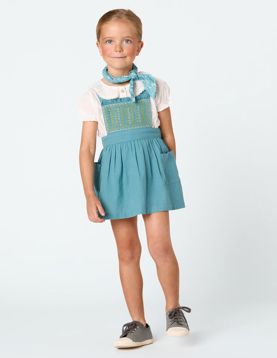 EMBROIDERED TUNIC POND