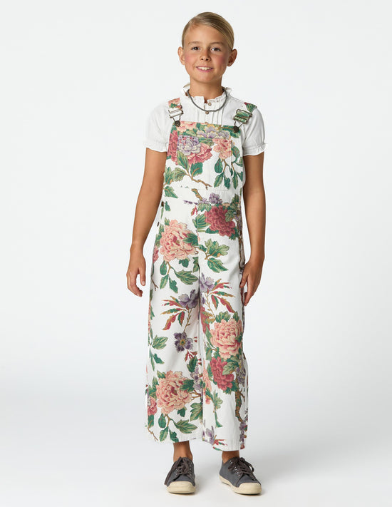 BOTANIC PRINT DUNGAREES
