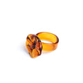 WALNUT FLOWER RING