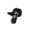 ANTHRACITE FLOWER SCARF