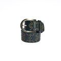 MIX STUDDED BELT BLUE