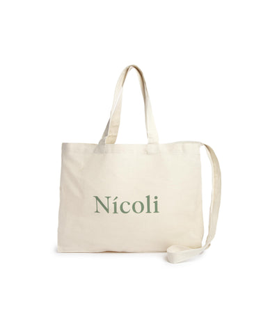 NICOLI MAXI FABRIC BAG