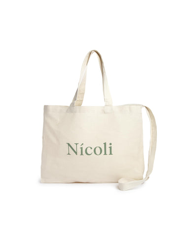 NICOLI MAXI FABRIC BAG