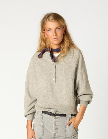JERSEY CUELLO REDONDO LIGHT GREY