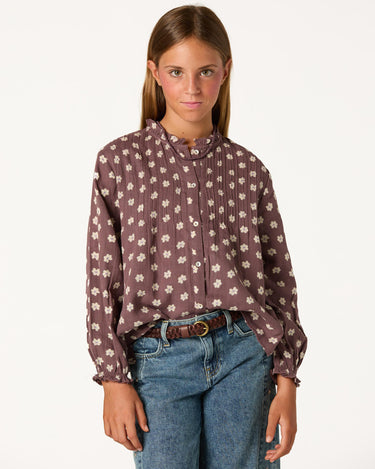 CAMISA CUELLO MAO LEAF CHOCOLATE