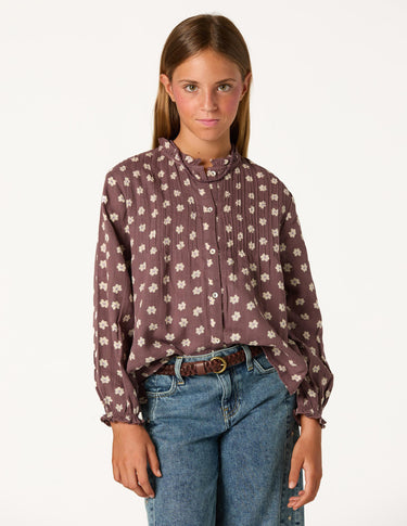 CAMISA CUELLO MAO LEAF CHOCOLATE