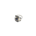 RING ROUND LAPIS LAZULI STONE