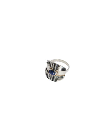 RING ROUND LAPIS LAZULI STONE
