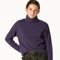 PENSÉE BUTTON TURTLENECK SWEATER