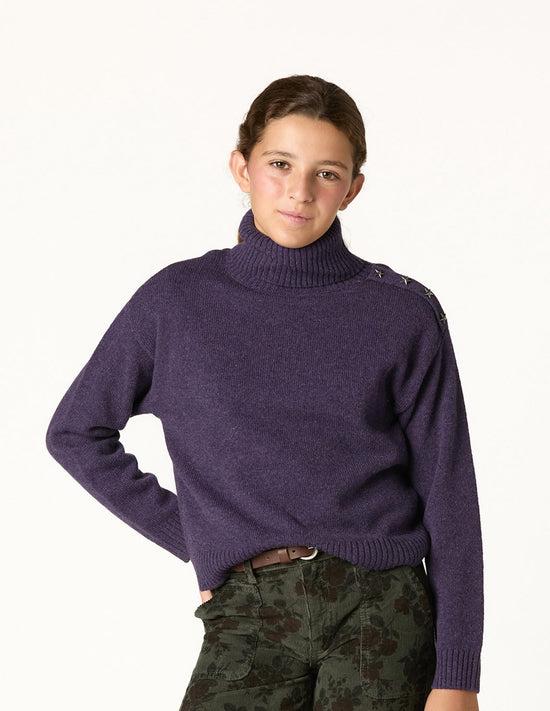 JERSEY CUELLO ALTO BOTONES PENSÉE
