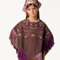 EMBROIDERED PONCHO