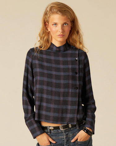 FENCING PLAID SHIRT
