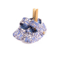 BABY SHOE BLOOM BLUE PRINT