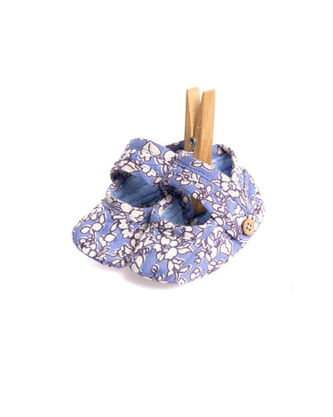 BABY SHOE BLOOM BLUE PRINT