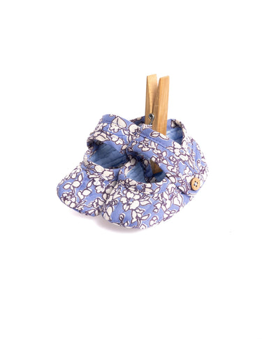 BABY SHOE BLOOM BLUE PRINT